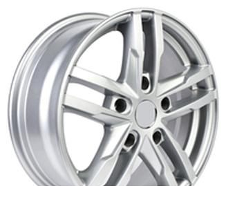 Wheel Roner RN2602 Silver 16x6.5inches/5x130mm - picture, photo, image