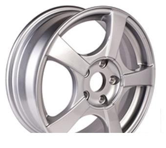 Wheel Roner RN2804 Silver 16x6inches/5x114.3mm - picture, photo, image