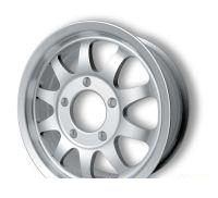 Wheel Salda Tajga Gray 15x6inches/5x139.7mm - picture, photo, image