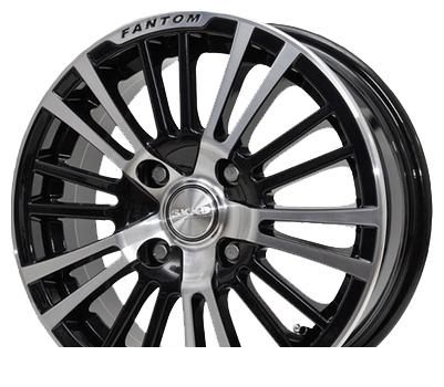 Wheel Skad Fantom Diamond 15x6inches/4x100mm - picture, photo, image