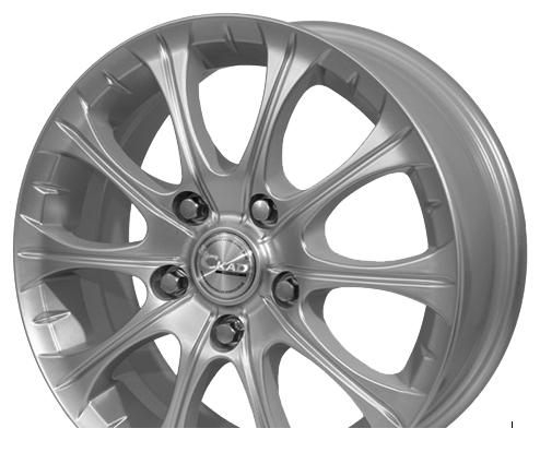 Wheel Skad Ganimed Spark-Silver 15x6inches/4x100mm - picture, photo, image