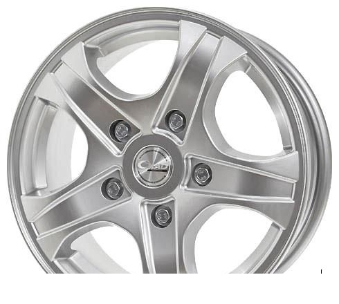 Wheel Skad Kallipso Diamond 16x6.5inches/5x130mm - picture, photo, image