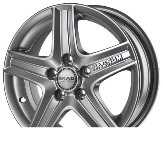 Wheel Skad Magnum Galvano 15x6inches/4x100mm - picture, photo, image