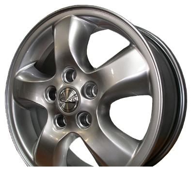 Wheel Skad Santa-Fe Platinum 16x6.5inches/5x114.3mm - picture, photo, image