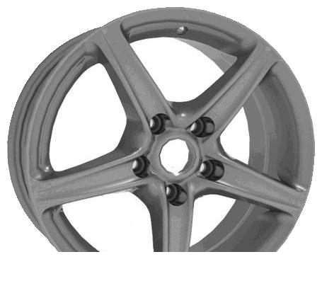 Wheel Skad Slalom Galvano 16x6inches/5x100mm - picture, photo, image