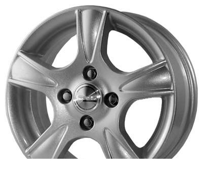 Wheel Skad Sofiya Platinum 13x5.5inches/4x100mm - picture, photo, image