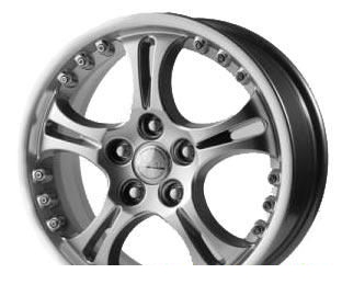 Wheel Skad Venera-Prestizh Brimetall 16x6.5inches/5x100mm - picture, photo, image