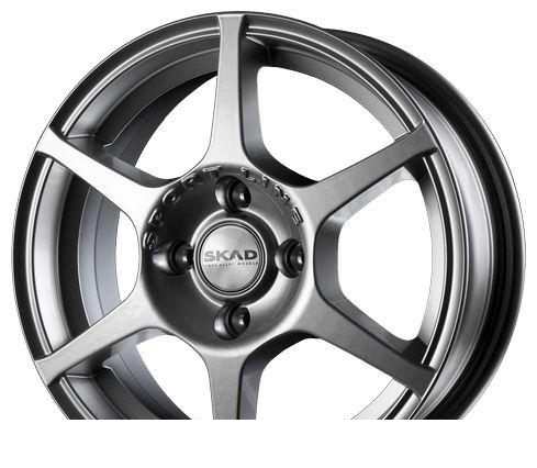 Wheel Skad YAguar Diamond-White 14x5inches/4x100mm - picture, photo, image