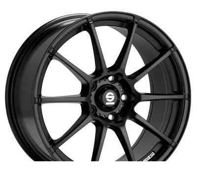 Wheel Sparco Assetto Gara MATT Black 16x7inches/4x100mm - picture, photo, image