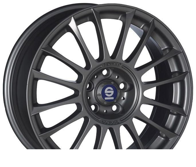 Wheel Sparco Pista MATT SILVER TECH 17x8inches/5x114.3mm - picture, photo, image