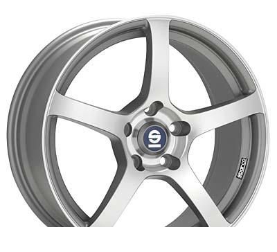 Wheel Sparco RTT524 MATT SILVER TECH D.C. 16x7inches/5x114.3mm - picture, photo, image