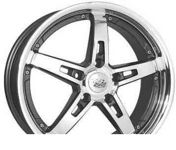 Wheel SSW 066 Black 17x7.5inches/5x114.3mm - picture, photo, image