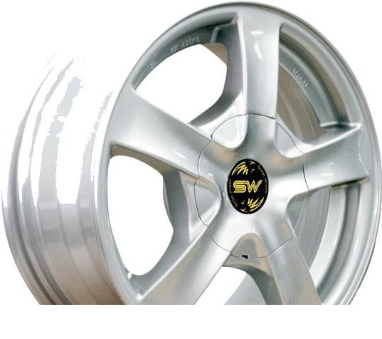 Wheel SW SY-506 Silver 15x6inches/4x100mm - picture, photo, image