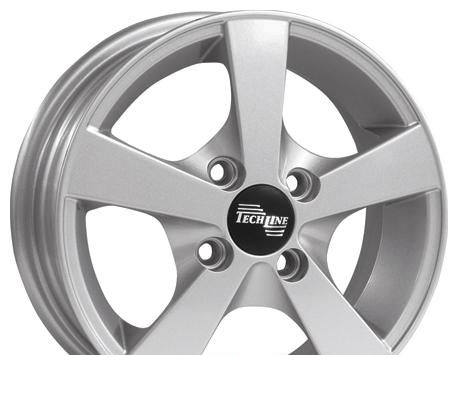 Wheel Tech Line TL324 Silver 13x5inches/4x100mm - picture, photo, image