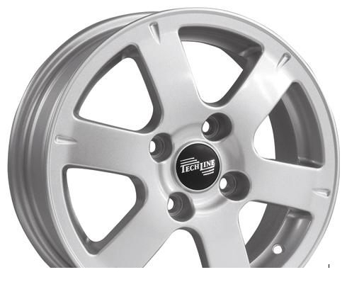 Wheel Tech Line TL514 Silver 15x6inches/4x114.3mm - picture, photo, image