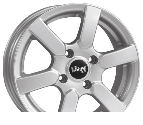 Wheel Tech Line TL515 Silver 15x6inches/4x114.3mm - picture, photo, image