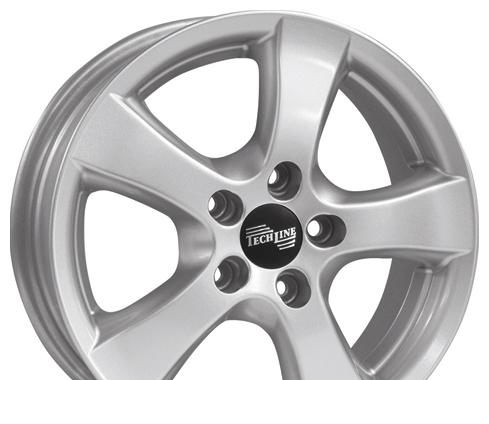 Wheel Tech Line TL516 Silver 15x6inches/5x100mm - picture, photo, image