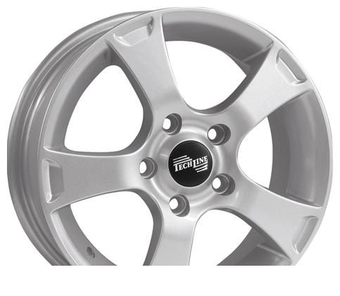 Wheel Tech Line TL520 Silver 15x6inches/5x114.3mm - picture, photo, image