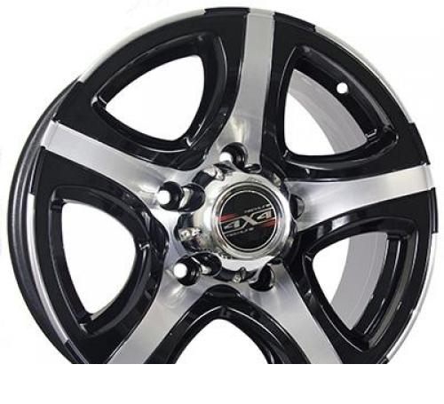 Wheel Tech Line TL622 Silver 16x7.5inches/6x139.7mm - picture, photo, image