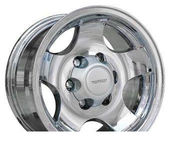 Wheel TG Racing 6858 BLK POL 16x8inches/6x139.7mm - picture, photo, image