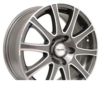 Wheel TG Racing L 015 MATT BLK POL 16x6.5inches/4x100mm - picture, photo, image