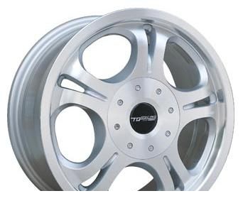 Wheel TG Racing LRA 013 SIL POL 15x6.5inches/5x100mm - picture, photo, image