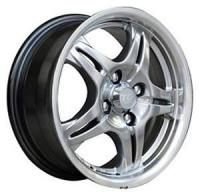 TG Racing LYN 006 Black Wheels - 14x6inches/4x100mm