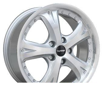 Wheel TG Racing LZ 007 SILVER 18x7.5inches/5x114.3mm - picture, photo, image