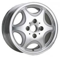 TG Racing LZ 016 Silver Wheels - 14x6inches/4x98mm