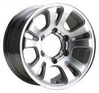 TG Racing LZ 075 SIL POL Wheels - 15x7inches/6x139.7mm