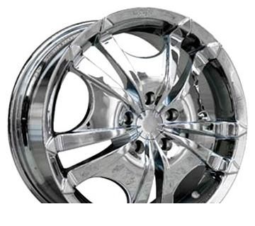 Wheel TG Racing LZ 102 Chrome 18x8inches/5x120mm - picture, photo, image