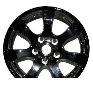 Wheel TG Racing LZ 157 hyperSilver 16x7inches/5x108mm - picture, photo, image