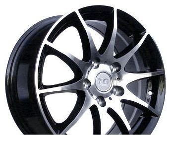 Wheel TG Racing LZ 203 MATT BLK POL 16x7inches/4x100mm - picture, photo, image