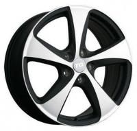 TG Racing LZ 251 BLK POL Wheels - 15x6inches/4x100mm