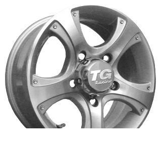 Wheel TG Racing LZ 271 GM POL 15x6.5inches/5x139.7mm - picture, photo, image