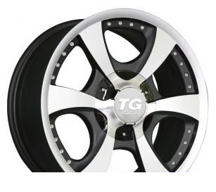 Wheel TG Racing LZ 293 BLK POL 18x7.5inches/6x139.7mm - picture, photo, image