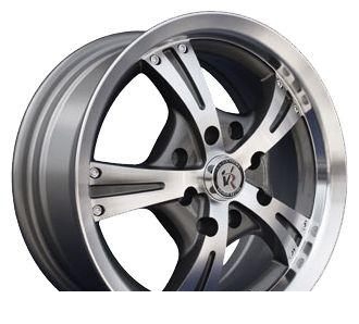 Wheel TG Racing LZ 311 BLK POL 13x5.5inches/4x100mm - picture, photo, image