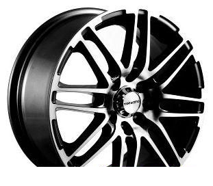 Wheel TG Racing LZ 336 BLK POL 15x6.5inches/4x98mm - picture, photo, image