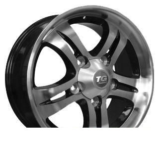 Wheel TG Racing LZ 377 SIL POL 18x8inches/5x150mm - picture, photo, image