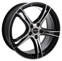 TG Racing LZ 392 MATT BLK POL Wheels - 18x8inches/5x114.3mm