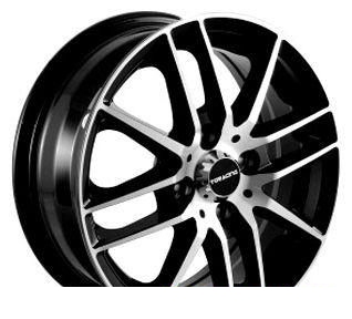 Wheel TG Racing LZ 406 BLK POL 13x5inches/4x100mm - picture, photo, image