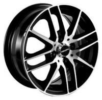 TG Racing LZ 406 BLK POL Wheels - 14x5.5inches/4x100mm