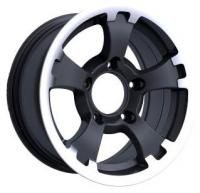 TG Racing LZ 566 BLK POL/LIP Wheels - 15x7inches/5x139.7mm