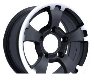 Wheel TG Racing LZ 566 SILVER 15x7inches/5x139.7mm - picture, photo, image