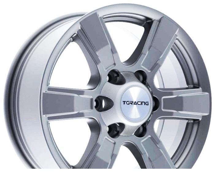 Wheel TG Racing LZ 611 Silver 17x7inches/6x139.7mm - picture, photo, image