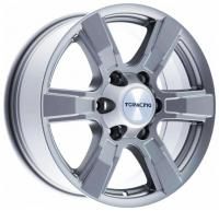 TG Racing LZ 611 Silver Wheels - 17x7inches/6x139.7mm