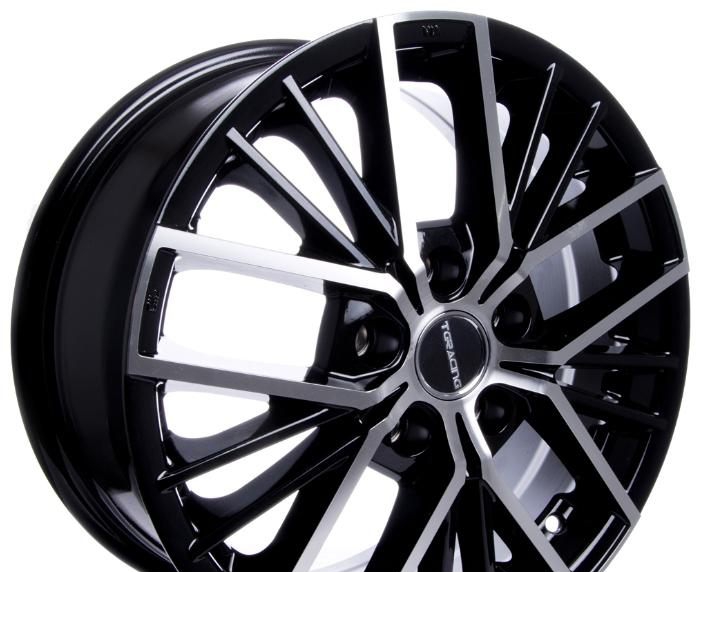 Wheel TG Racing LZ 742 MATT Black POL 16x6.5inches/5x114.3mm - picture, photo, image