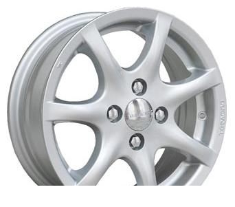 Wheel TG Racing TGD 001 Chrome 15x6.5inches/5x108mm - picture, photo, image