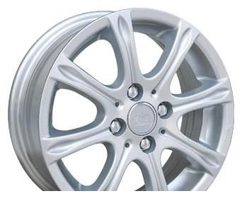 Wheel TG Racing TGD 003 Silver 16x6inches/4x100mm - picture, photo, image
