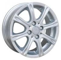 TG Racing TGD 003 Silver Wheels - 16x6inches/4x100mm